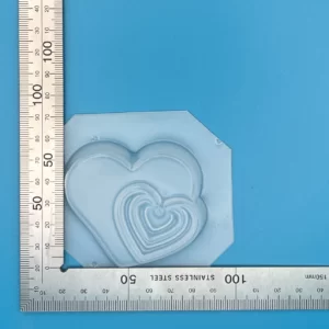 Love Hearts Valentines Bath Bomb Mould