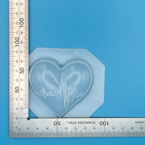 Heartbeat Small Heart Bath Bomb Mould