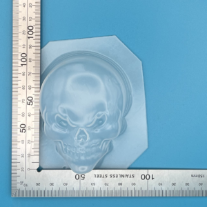 Medium Skull 1 LDPE Plastic Mould bath bomb soap wax