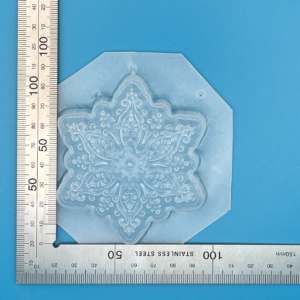 Mandala Snowflake Christmas Bath Bomb Mould