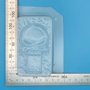Long Skull Face LDPE Plastic Mould