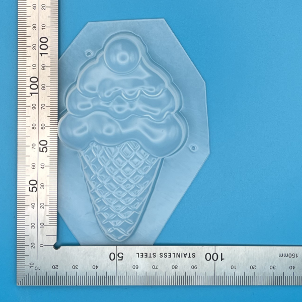 Ice Cream in Cone with Cherry LDPE Mould
