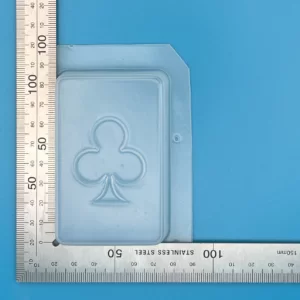 Card Clubs Deck Bath Bomb Soap Wax Mould