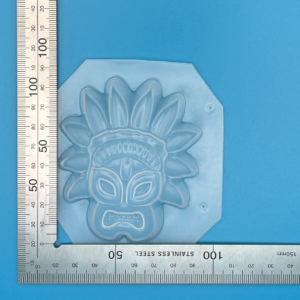 Tribal Mask Bath Bomb Mould for Soap, Wax, Food and More