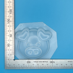 Cute Pig Love Heart Nostrils Bath Bomb Mould