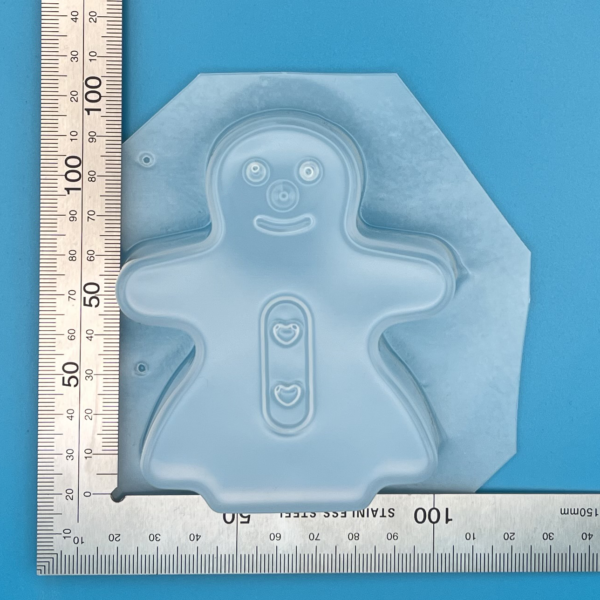 Gingerbread Lady LDPE Plastic Mould Bath bomb Wax Soap etc