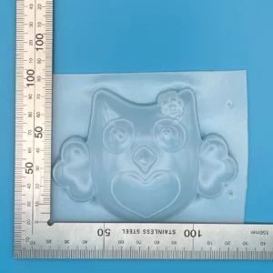 Cute Owl Love Heart Bath Bomb Mould