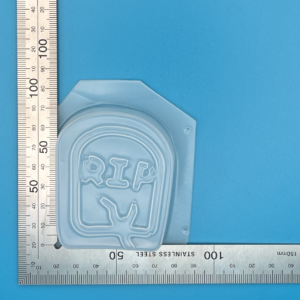 Tombstone "RIP" Bath Bomb Mould for Soap, Wax, Food and More