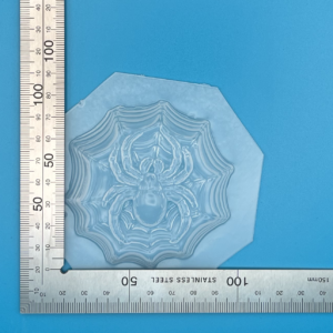 Spider on a Web (slim body) Bath Bomb Mould for Soap, Wax, Food and More