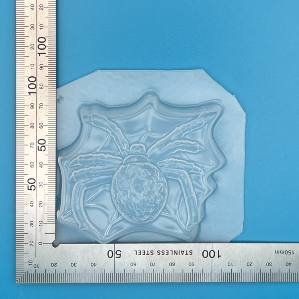 Spider on a Web (fat body) Bath Bomb Mould for Soap, Wax, Food and More