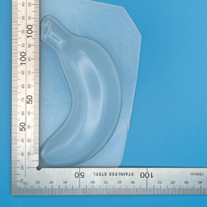 Small Banana Bath Bomb Soap Mould LDPE