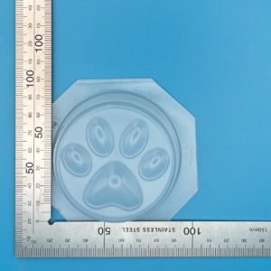 Paw Print LDPE Plastic Mould Soap wax Bath Bomb Mould