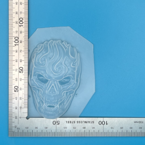 Patterned Skull Bath Bomb Mould for Soap, Wax, Food and More