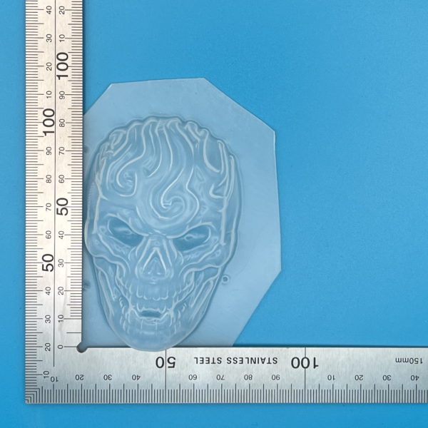 Patterned Skull Bath Bomb Mould for Soap, Wax, Food and More