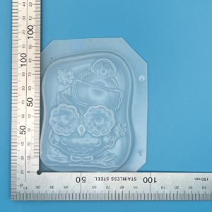 Owl with Winter Hat Plastic Mould for Bath Bombs Soap Wax Resin etc