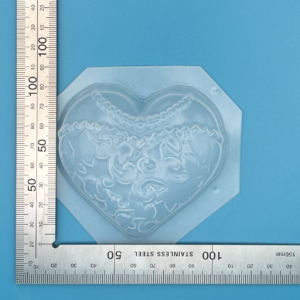 Dress For Her Valentines Love Heart Bath Bomb Mould