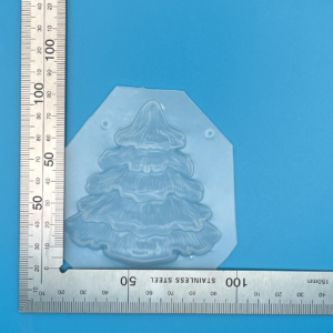 Mini Christmas Tree Plastic Mould for Bath Bombs Soap Wax Resin etc