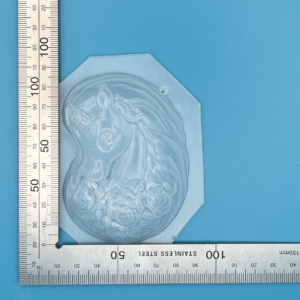 Unicorn Head With Flowers Bath Bomb Mould