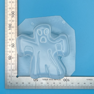 Large Ghost Shape Bath Bomb Mould for Soap, Wax, Food and More