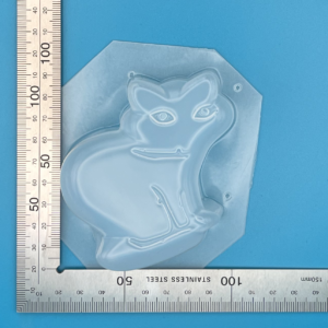 Large Cat Shape Bath Bomb Mould for Soap, Wax, Food and More