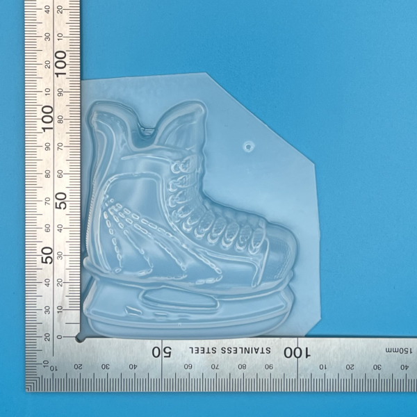 Sports Ice Skate Plastic Mould for Bath Bombs Soap Wax Resin etc