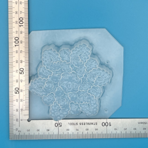 Knitted Snowflake Christmas Bath Bomb Mould