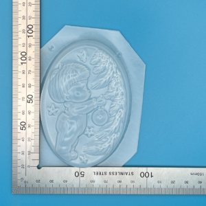Child Decorating a Tree Plastic Mould for Bath Bombs Soap Wax Resin etc