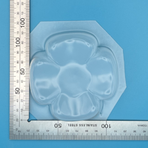 Large Poppy Plastic Mould for Bath Bombs Soap Wax Resin etc
