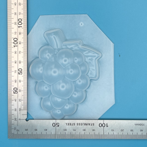Shallow Grapes Plastic Mould for Bath Bombs Soap Wax Resin etc