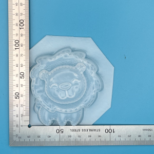 Detailed Lion Plastic Mould for Bath Bombs Soap Wax Resin
