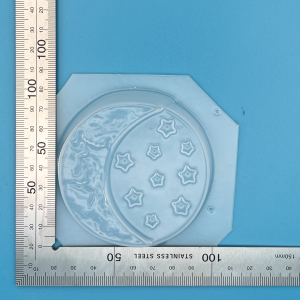 Moon and Stars Plastic Mould for Bath Bombs Soap Wax Resin