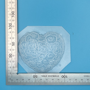 Roses And Love Heart Bath Bomb Mould