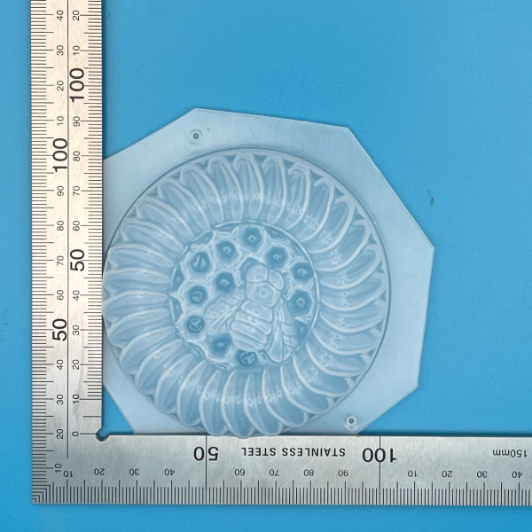 Sunflower Bee Plastic Mould for Bath Bombs Soap Wax Resin