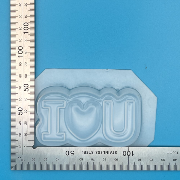 I Love You Valentines Bath bomb Mould