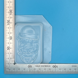 Smoking Bulldog Dog Plastic Mould