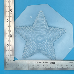 Large Ridged Starfish Plastic Mould