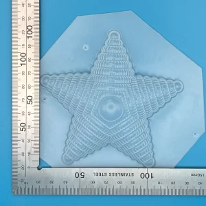 Large Ridged Starfish Plastic Mould