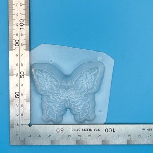 Butterfly with Pattern Plastic Mould