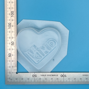 Be Kind Heart Awareness Plastic Mould