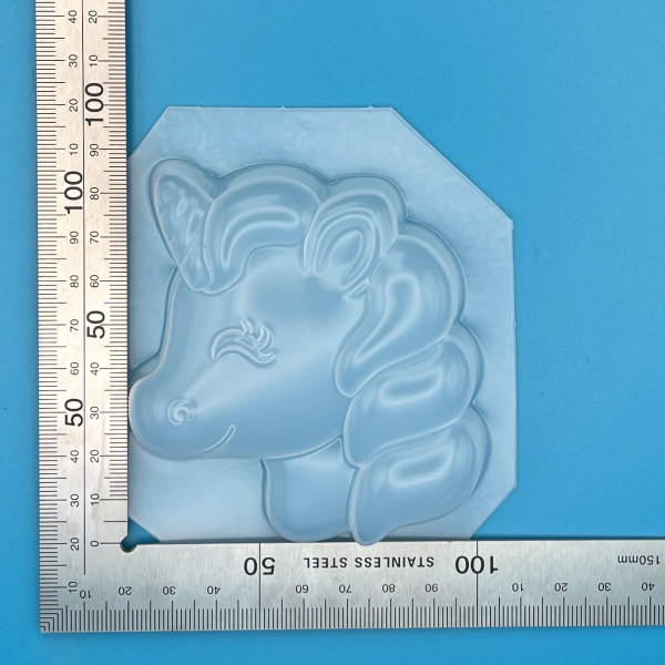 Chunky Unicorn Head Mould