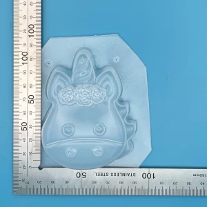 Chunky Front Face Unicorn Mould