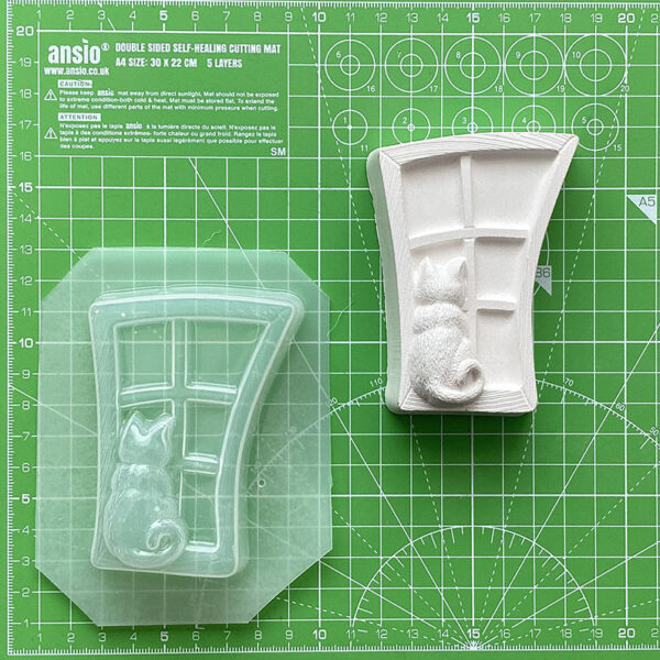 Cat at Window Mould - Image 3