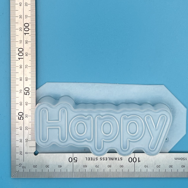 Word Happy Mould