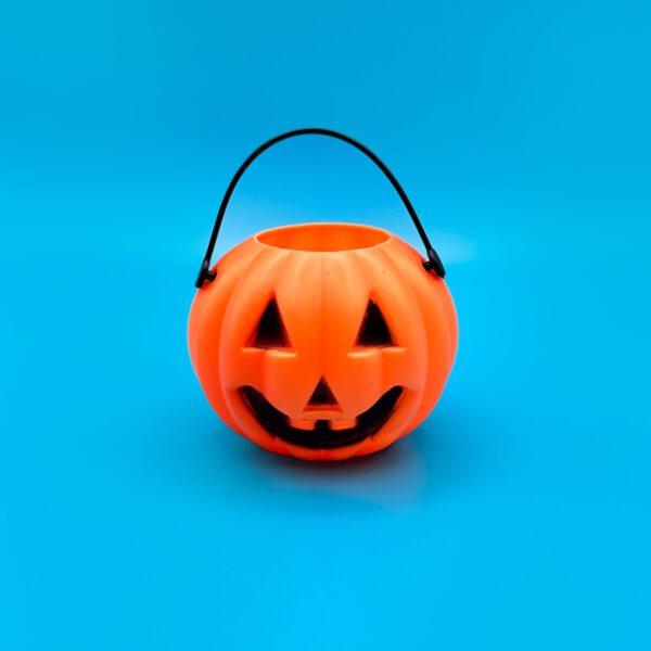 Pumpkin Pot Empty Plastic Container