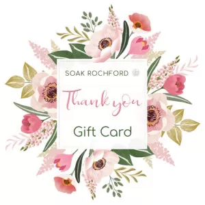 Soak Rochford Digital Gift Card (Thank You Themed)