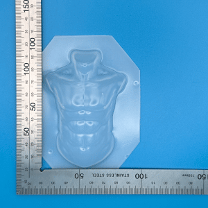 Naked Male Torso Bath Bomb Mould