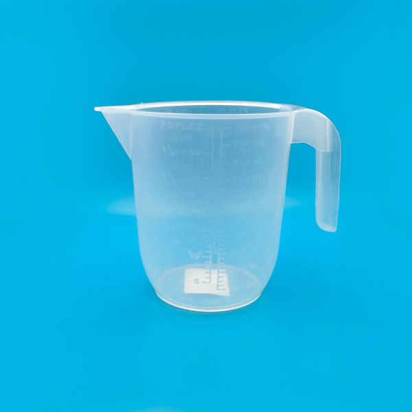 1 Litre Clear Plastic Measuring Jug