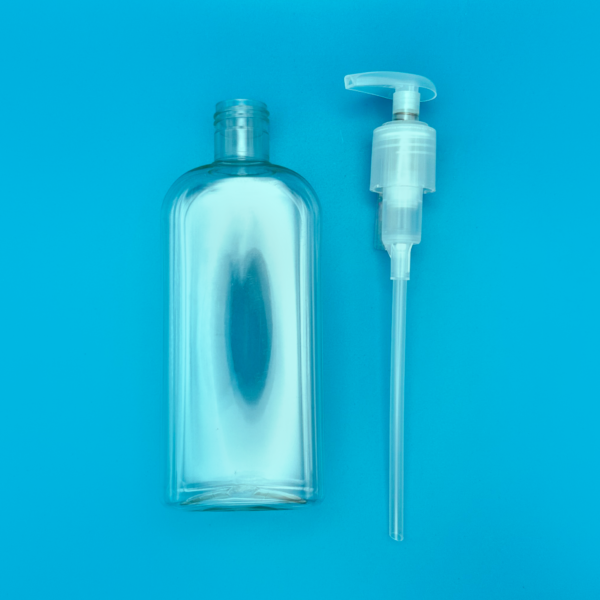 250ml Oval Bottle with Pump Dispenser - Image 3
