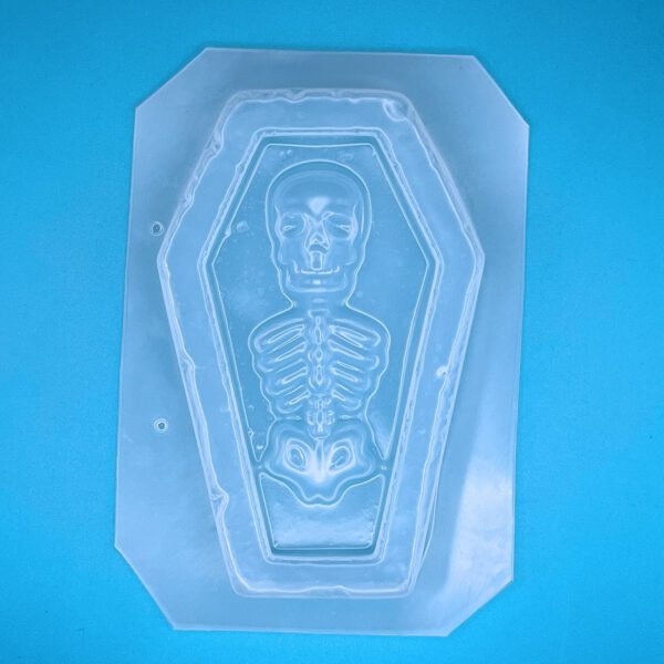 Skeleton Grave Halloween Mould
