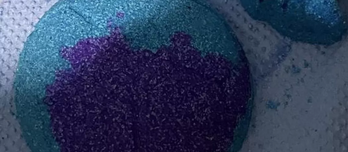 White Spots Appearing in Your Bath Bomb Mixture? Try This